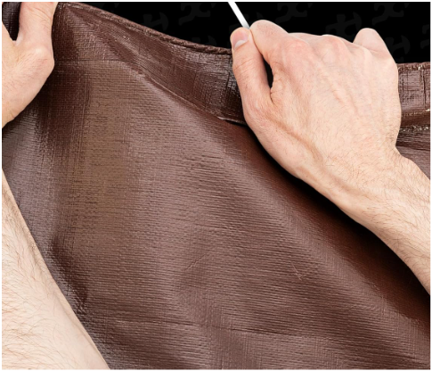 Super Cover Brown/Black 20x30 Tarp Cover