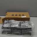 Aitatty Over the Door Shower Caddy Hanging: Black Rustproof Shower Organizer over the Door - No Drilling Bathroom Rack for Inside