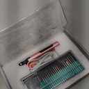 Electric Engraving Pen with 37 Bits, USB Rechargeable Cordless Engraving Machine, Portable DIY Rotary Engraver for Jewelry Wood Glass Stone Carving (Rose red)