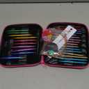 Weabetfu 60pcs Interchangeable Circular Knitting Needles Set with Case 13 Pairs of Aluminum Circular Knitting Needle for Handmade DIY Knitting with Knitting Accessories,(2.75mm-10mm)