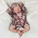 Realistic Reborn Baby Dolls Gift Vinyl Silicone 16" Lifelike Newborn Girl Doll