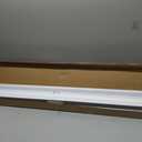 LazBlinds No Drill Cordless Day Night Cellular Shades, 47" W x 72" H, White