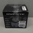 OVENTE Electric Deep Fryer, 1.5L Capacity, 800W with Adjustable Temperature, Viewing Window Lid, Removable Frying Basket & Cool-Touch Handles, Stainless Steel Countertop Fryer, Silver FDM1501BR