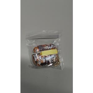 Compatible with AirPod Pro 2nd/1st Generation Case Cover, Cute Hard & Shockproof Skin Case Cover with Gold Round Keychain, for Men Women & Girls(Cute Dog)