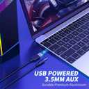 Computer Speakers, 2 in 1 PC Speaker , Gaming Speakers for PC Computer Laptop Desktop Monitor, RGB Speakers with Touch Sensitive Lighting, USB Powered 3.5mm AuxPackage Only Two Speaker, No Soundbar