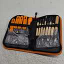 Professional Fruit Carving Tool Kit Vegetable Food Ceramic & Pottery Tools Woodwork Peeling Tools Set Pottery & Clay Sculpting Tools 13 Pieces Halloween Decor