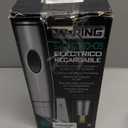 Waring Commercial WWO120 Portable Electric Wine Bottle Opener with Recharging Station,Silver