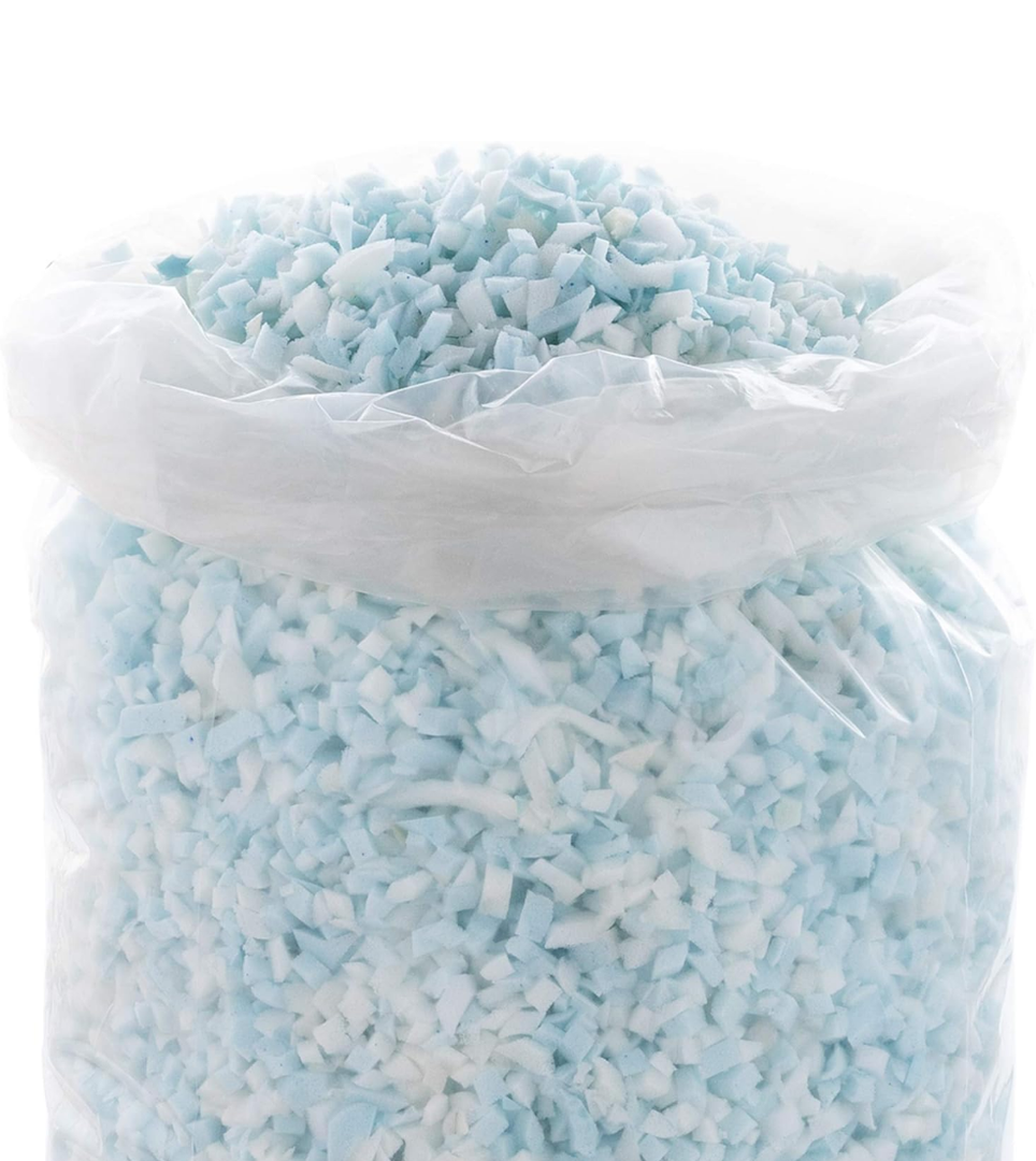 Shredded Memory Foam - Craft Foam - Replacement Fill for Pillows, 2 LBS, Packaging May Vary