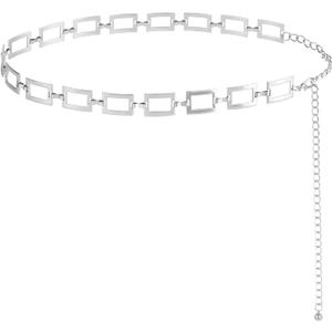 FIORETTO Chain Belt for Women Metal Waist Chain Fashion Multilayer Chain Belts for Dress, Size: Fit Waist Up to 44"