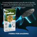 Lavazza TIERRA AMAZONIA USDA ORGANIC Espresso Aluminum Capsules Compatible with Nespresso Original Machines (Pack of 60) ,Value Pack, Medium Roast 100% Arabica, Round & Balanced, notes of chocolate & caramel, Intensity 8 of 13 (EXP 05/30/27)