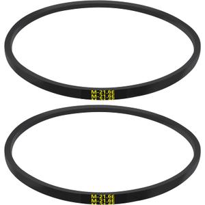2Pcs DC66-10170B Washer Drive Belt for Samsung, Washer Machine Replace 2072378, PS4212381, AP4212554, EAP4212381