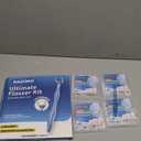 RAZOKO Flosser Kit, Shred-Resistant, Insert & Rotate 90 to 135 for Hard-to-Reach Areas, PTFE & PFAS Free, 2 Handles + 240 Refill Heads, Blue