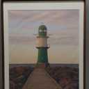 Natural Wood Photo Frames Inspired Tabletop Picture Frame with Mat, Vertical or Horizontal Display (Walnut, 18x24 matted to 16x20)