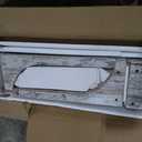 LITTLE TREE 63" Modern Console Sofa Table with 3-Tier Storage, Wooden Rectangular Foyer Table, for Entrance, Hallway, Living Room