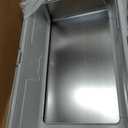 Stainless Steel Cat Litter Box XL for Big Cats, High-Sided Design Prevents Urine Leakage, Non-Stick, Easy to Clean, Includes Scoop, Gray