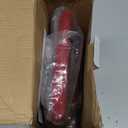 Bagel Slicer, Perfect for Bagels, Safe Grip, Safety Shield, Bagel Cutter Stainless Steel, Universal Slicer (Red)