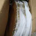 20pcs Gold Charger Plates,13 Inch Charger Plates Bulk,Round Ruffled Rim Chargers for Dinner Plate,Disposable Chargers Plate for Wedding,Party