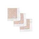 Little Unicorn Security Blankets 3 Pack | 100% Cotton Muslin with Satin Border| Super Soft and Breathable | Baby, Infant, Toddler | Lovey for Boys and Girls | Planetary