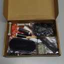 Hair Extension Tools Kit, 2500 Silicone Lined Micro Rings, 1 Plier, 1 Comb, 1 Threader, 1 Crochet Hook, 10 Curved Hair Needle, 5 Metal Hair Clips, 5 Rolls Sewing Threads, 1000 Mini Rubber Bands