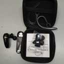 Bluetooth Headset, V5.0 Ultralight Wireless Headphone Cell Phone Earpiece with Mic Headsetcase,Volume Control, Handsfree Earbud,Compatible with Android/iPhone/Smartphones/Laptop (Black)