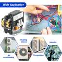 Dreyoo 24V Coil 1 Pole Air Conditioner Contactor, UL Certified Carrier HVAC Motor Contactor, Air Conditioner Replacement Relay, Compatible with C230b, Heat Pump, Refrigeration Systems (30 A)