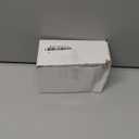 2 Pack Acrylic Qtip Holder Dispenser for Cotton Swabs, Balls, Pads, Floss Picks- Small Clear Plastic Canister Apothecary Jar Set, Bathroom Essentials Accessories Decor, Vanity Makeup Storage Organizer