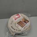 Superbaking 2 pcs Banneton Bread Proofing Basket, 9" Splinter-Free Round Rattan Bread Basket with Liners, Sourdough Starter Kit, Sourdough Bread Baking Supplies & Sourdough Kit, Bread Making Tools