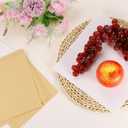 uxcell Pizza Oil Proof Paper,100pcs 9"X9"- Single-Layer Corrugated Pizza Pad Paper Place Mat Food Basket Sheets for BBQ, Picnic, Festival(Kraft Paper)