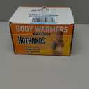 HotHands 12 Hour Adhesive Body Warmers - Bulk Value Pack of Air Activated Warmers - 20 Individual Warmers - Up to 240 Hours of Consistent Heat - On The Go Warmth for Cold Weather Activities (4"x 6")