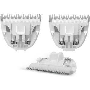 3 Pieces of Replacement Blades for Pet Hair Trimmers,Easy to Put On & Off Waterproof Ceramic Blades for Dog Grooming Shavers,3 PCs in 1 Box