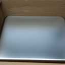Stainless Steel Litter Box 2 Pack, 18"x14"x6"(Height) Medium to Large Cat Litter Box Easy Clean, Non Stick Metal Litters Boxes No Smell for Full-Grown Cats or Kitty/Kitten