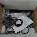 18" Modern Pendant Lights Kitchen Island, 4Light Black and Gold Farmhouse Pendant Light Fixtures, Industrial Hanging Pendant Lights Fixture for Kitchen Island Dining Room Hallway Foyer Entryway