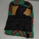 Kuoser Warm Dog Coat, Waterproof Dog Coats for X-Small Dogs, Adjustable Durable Doggie Winter Jacket Reversible Cozy Puppy Cold Weather Apparel from Small to Large Breed, Christmas Green XS