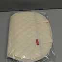 Portable Waterproof Leather Diaper Changing Pad Compact for Travel Diaper Bag, Easy Clean, Newborn Baby, Beige (Medium)