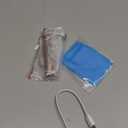 Maitys Electric Diamond Painting Pen Point Drill Pen with Light 5d DIY Diamond Painting Tool with 20 Pieces Glue Clay 5 Pieces Replacement Heads for DIY Craft (Rose Gold)