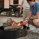 Tiki Fire Starter 10-Pack Easy-to-Use Wood Pellet Fire Starters for Smokeless Outdoor Fire Pits & Indoor Fireplaces, Quick Lighting for Smokeless Fires, Ideal for Camping, Backyard, and Fireplaces