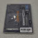 Mr. Pen Geometry Set with 6 Inch Swing Arm Protractor, Divider, Set Squares, Ruler, Compasses and Protractor, 15 Piece Set (Classic Slate)