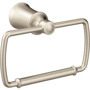 Moen YB2186BN Dartmoor Towel Ring, Brushed Nickel