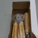 Didaey 12 Pcs Groomsmen Shot Glasses and Beer Bottle Opener Set Include 6 Best Man Shot Glasses and 6 Bottle Opener Bulk Groomsman Proposal Gifts for Wedding Favor