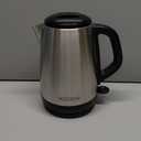 BLACK+DECKER 1.7L Cordless Electric Kettle, KE1700SD, Rapid Boil, Auto Shutoff, Stainless Steel