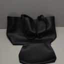 SENDEFN Leather Tote Bag for Women Work Shoulder Bag Large Top Handle Handbags and Ladies Travel Purse with Zipper Pocket