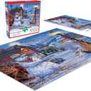 Buffalo Games - Darrell Bush - Country Christmas - 1000 Piece Jigsaw Puzzle For Adults -Challenging Puzzle Perfect for Game Nights - Finished Size is 26.75 x 19.75
