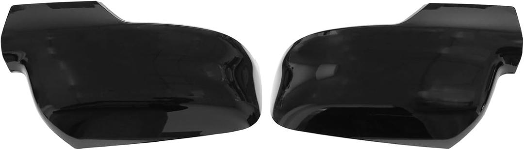 ApplianPar 2Pcs Gloss Black Front Driver and Passenger Side Mirror Cover for Ram 1500 2019 2020 2021 2022