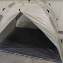 Canopy Shade Tent for Large XL XXL Jumbo Elevated Raised Dog Bed Cots, Quick Setup & No Assembly Needed, Outside Outdoor Cooling Camping Pet Sun Umbrella, Gray 70"X55" (Cots Not Included)