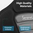 SereneLife Detachable SUP Seat | Adjustable Paddle Board Seat for Kayaks & Paddleboards | Ergonomic High Back Support, Kayak Seats for All Body Sizes | Suitable Fishing Boats & Rowboats