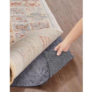 Veken Non Slip Cushioned Runner Rug Pad Gripper 2 x 12 Ft, Felt and Silicone Backing, 1/8 inch Thick Carpet Liner for Hardwood Floors and Finishes, Under Area Rugs Anti Skid Mat, Keep Rugs in Place