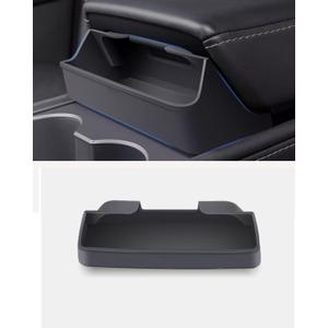 Sunglasses Organizer,Center Console Sunglasses Storage,Armrest Box Silicone Eyeglasses Storage Box Compatible with Tesla Model 3 and Model y 2021-2024not for highland 3