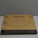 ZEAPTAC Portable Lap Laptop Desk with Pillow Cushion, Fits up to 15.6 inch Laptop, Lap Stand for Bed & Couch & Carpet, Book Tablet/ Drawing Board/ Computer Laptop Stand - White