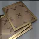 Set of 3 8x10 Picture Frame Gold can Display 5x7 Picture with Mat on the Wall