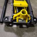 VEVOR 3 Ton Low Profile , Aluminum and Steel Racing Floor Jack with Dual Pistons Quick Lift Pump for Sport Utility Vehicle, Lifting Range 3-6/11"-19-11/16", Yellow, Black